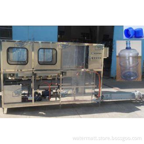 Monoblock 5 Gallon Mineral Water Filling Machine Barrel Wat